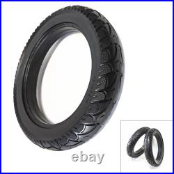 Pneu solide 12 pouces 12,5x2,50 accessoires noir pièces détachées