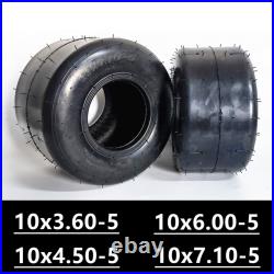 Pneus tubeless caoutchouc avant et arrière Go Kart Go Kart pièces détachées