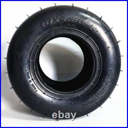 Pneus tubeless caoutchouc avant et arrière Go Kart Go Kart pièces détachées