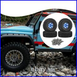 Roues et pneus RC Kit de pièces détachées à monter soi- (4 pièces)