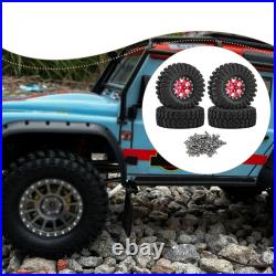 Roues et pneus de rechange pour maquette SCX24 1/18 pièces détachées à