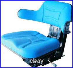 SIEGE RM20 105 UNIVERSAL PVC Bleu MÉCANIQUE Droit Et Incliné Console Tracteur