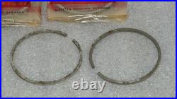 Segments de pistons neufs d'origine GOETZE pour Peugeot 203 côte +0.020