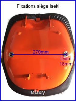 Siege Micro Tracteur Adaptable Iseki 142161100100, 1421-611-0010-0