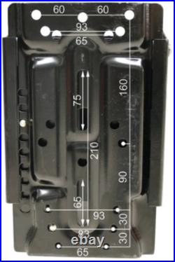 Siège RM20 105 Universel PVC Noir Mécaniques Droit Et Oblique Console Tracteur
