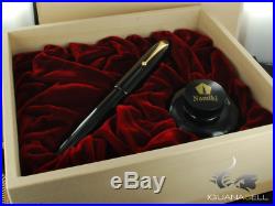 Stylo Plume Namiki Emperor- Laque Urushi Noire No. 50, Or, FNF-148S-B