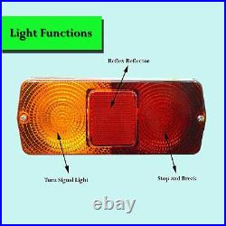 Super Bright LED avant & Arrière Combinaison Indicateur Lampe Parking pour