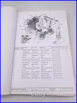 Terex / Pelle sur Pneus / 1605 M / Liste Pièces Détachées / Catalogue de