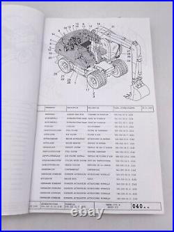 Terex / Pelle sur Pneus / 1705 M / Liste Pièces Détachées / Catalogue de