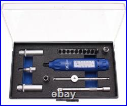 Tournevis Dynamométrique BGS 1 à 8 Nm avec douilles et embouts pour valve TPMS