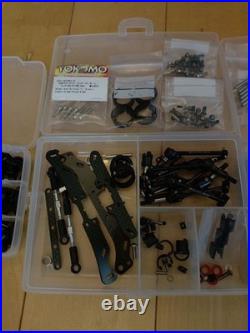 Voiture RC AXON TC10 avec pneus pièces détachées moteur ESC Savox servo