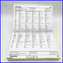 Volvo / Chargeuse Sur Pneus / L120F / Liste Des Pièces Détachées / 2011