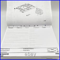 Volvo Pelle sur Pneus EW140D Liste Pièces Détachées Ersatzteillkatalog 2012