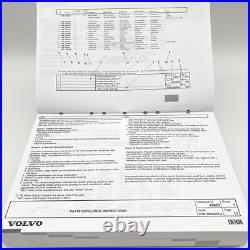 Volvo Pelle sur Pneus EW140D Liste Pièces Détachées Ersatzteillkatalog 2012