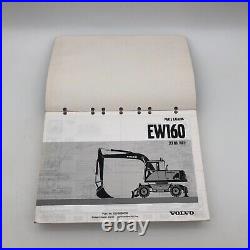 Volvo / Pelle sur Pneus / EW160 / Liste Pièces Détachées / 1999 Volvo / Pelle sur Pneus / EW160 / Liste Pièces Détachées / 1999