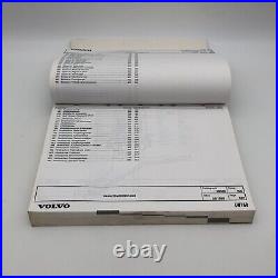 Volvo / Pelle sur Pneus / EW160 / Liste Pièces Détachées / 1999 Volvo / Pelle sur Pneus / EW160 / Liste Pièces Détachées / 1999