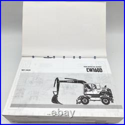 Volvo Pelle sur Pneus EW160D Liste Pièces Détachées Catalogue de 2011