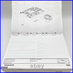 Volvo Pelle sur Pneus EW160D Liste Pièces Détachées Catalogue de 2011