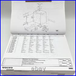 Volvo Pelle sur Pneus EW160D Liste Pièces Détachées Catalogue de 2011