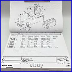 Volvo Pelle sur Pneus EW160D Liste Pièces Détachées Catalogue de 2011