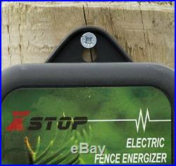 X-Stop EL90 Électrificateur pour clôture électrique 230 V Portée de 10 km