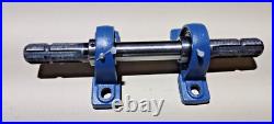 Zapfwellenstummel 1 3/8 6 Dent à Deux Faces 300mm avec Tige + Plummer Ucp 207 35